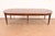 An exceptional French Regency Louis XVI style extension dining table By Kindel Furniture USA, Circa 1980s Gorgeous carved...