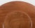 Cherry Wood Plate Handmade Hand Turned Craftsman Wooden Vintage For Sale - Image 9 of 12