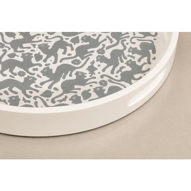 Large "Ocelote" Tray, Wood, Ensamble Artesano, 2024 For Sale - Image 10 of 11