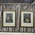 Elegant vintage 1990s framed, hand-colored mezzotint engraving titled "A Fruit Piece," originally created by Richard...