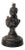 French Mid-Century Architectural Lady Finial For Sale