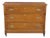 Antique Victorian Eastlake Oak Three Drawer Carved Dresser Chest Casters 43" For Sale