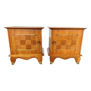 French Art Deco Nightstands – A Pair For Sale