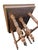Early 20th Century Early 20th Century Jacobean Revival Quarter-Sawn Tiger Oak 6-Leg Extension Dining Table For Sale - Image 5 of 18