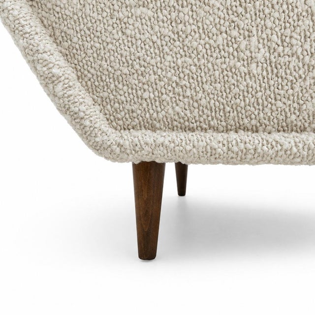 Wool Armchairs in the Style of Gio Ponti, Set of 2 For Sale - Image 5 of 10
