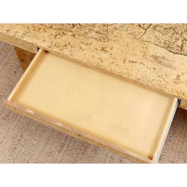 Champagne Vintage Center Table For Sale - Image 8 of 8