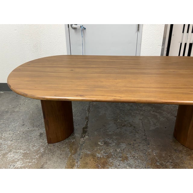 Contemporary Lulu and Georgia Gilda Oval Dining Table For Sale - Image 3 of 12