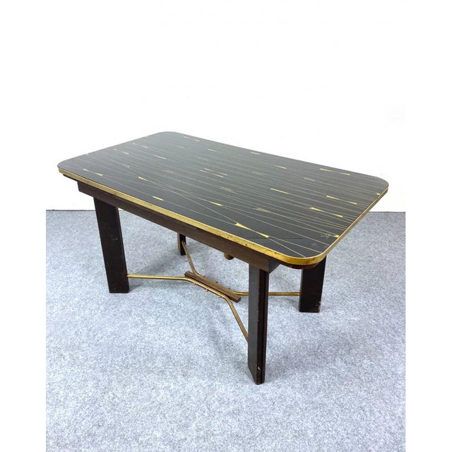 Mid-Century Modern German Dining or Coffee Table, 1940s For Sale - Image 3 of 10