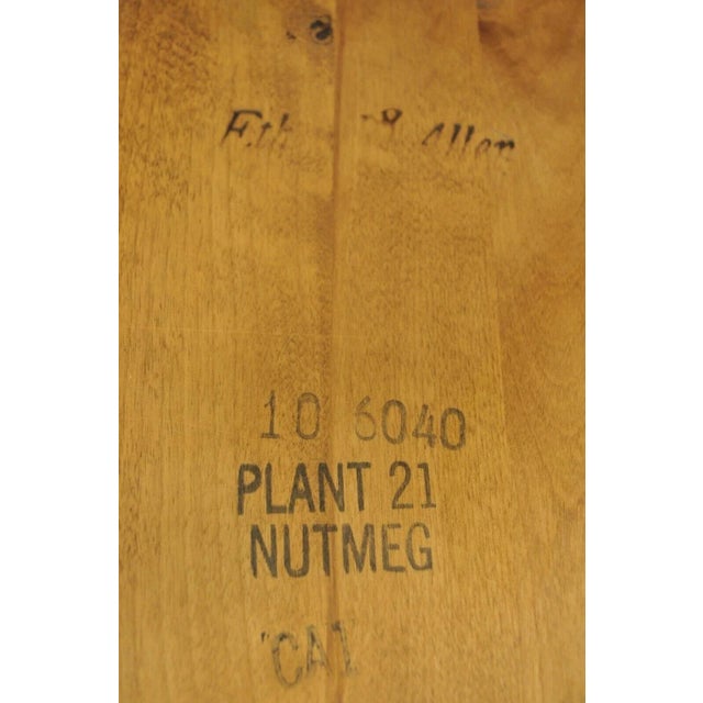 Late 20th Century Ethan Allen Heirloom Nutmeg Maple Windsor Comb Back Dining Side Chair For Sale In Philadelphia - Image 6 of 9