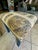 Pair Painted Chinese Chippendale Style Benches Chinoiserie Tapestry Upholstery For Sale - Image 15 of 18