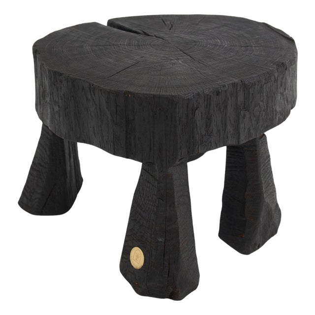 Rustic Sculptural Coffee Table by Logniture For Sale