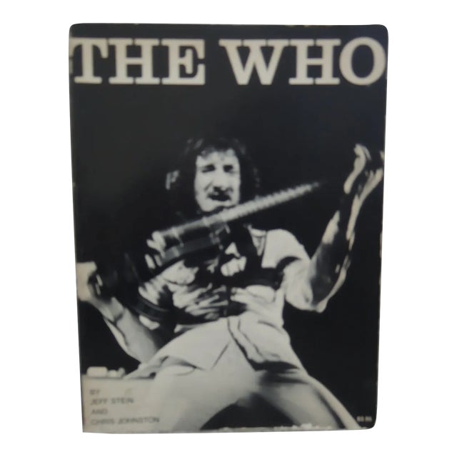 The Who Paperback Book by Jeff Stein Chris Johnson May 3, 1973 For Sale