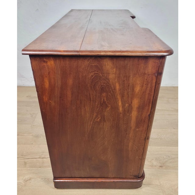 English Victorian Writing Desk in Mahogany, 1890 For Sale - Image 13 of 18
