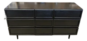 Mid-Century Modern 9-Drawer Dresser