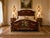 1950 European Artisan Louis XVI Mahogany Bedframe – 4 Pc For Sale - Image 14 of 16