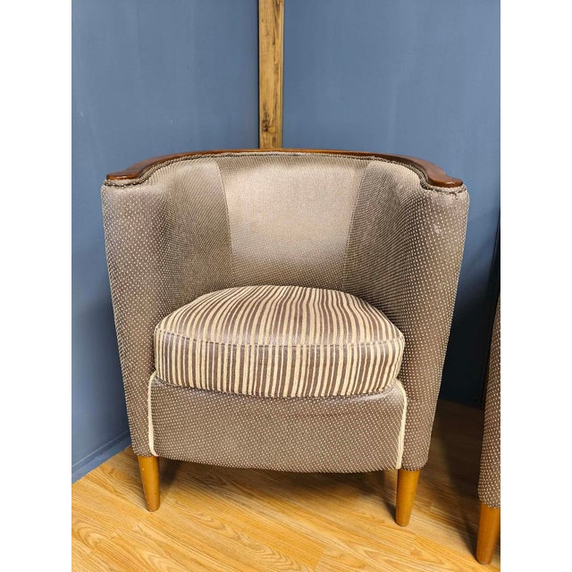 Art Deco Armchairs, 1930s, Set of 2 For Sale - Image 6 of 18