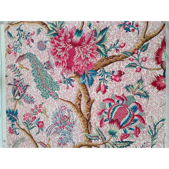 Brunschwig & Fils Braquenie Pierre Frey "Le Grand Corail" Fabric Piece 34" X 54" For Sale - Image 4 of 12