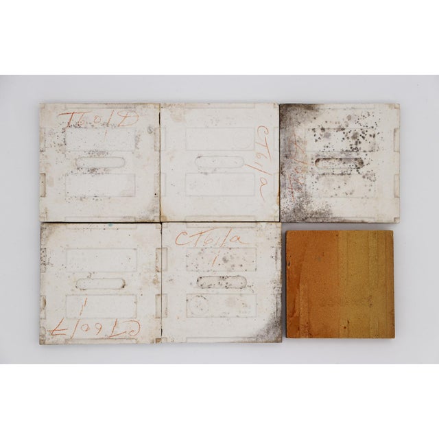 1920s Set of Small Five Tiles Art Nouveau H & R Johnson England & Other For Sale - Image 9 of 15