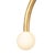 Regina Andrew Happy Steel Pendant, Large, Natural Brass For Sale - Image 4 of 6