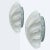 Leaf Shaped Glass Wall Lights, 1970s, Set of 2 For Sale - Image 15 of 18