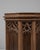 This 1928 French Gothic Revival wooden pulpit captures the dramatic architectural spirit of the style, blending...
