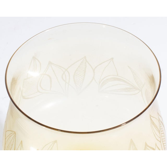 Peter Pelzel 2003 “Natura 9” Murano Glass Compote For Sale - Image 9 of 9