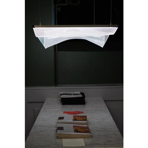 Gweilo Zhou H Pe Silver Anodised Light by Partisans for Parachilna, 2016 For Sale - Image 4 of 6