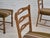 Brown Danish Dining Chairs in Oak & Green Wool, 1970s, Set of 4 For Sale - Image 8 of 18