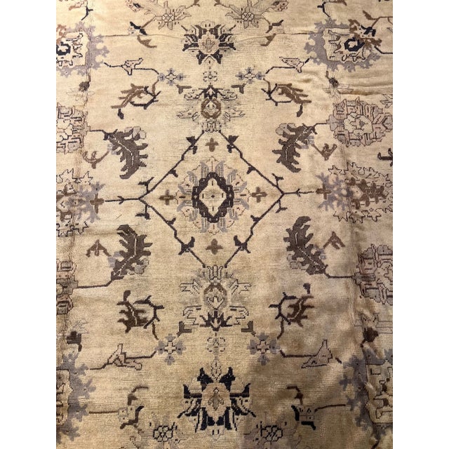 Antique Turkish Oushak rugs have been woven in Western Turkey since the beginning of the Ottoman period. Historians...