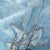 “Tossed at Sea,” 19th Century Oil on Canvas in a Period Gilt Frame For Sale - Image 14 of 15