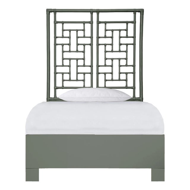 Ohana Platform Bed Twin, Evergreen For Sale