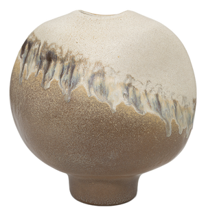 Organic Studio Ceramic Vase by Heiner Balzar for Steuler, 1970s