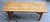 Nice sturdy vintage bench with a surprise...the legs fold for easy storage. This bench would be great in an entry way or a...