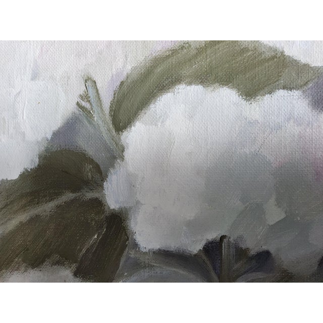 Vintage Mid Century Still Life Oil Painting by Swedish Artist Paula Wilson For Sale - Image 4 of 12