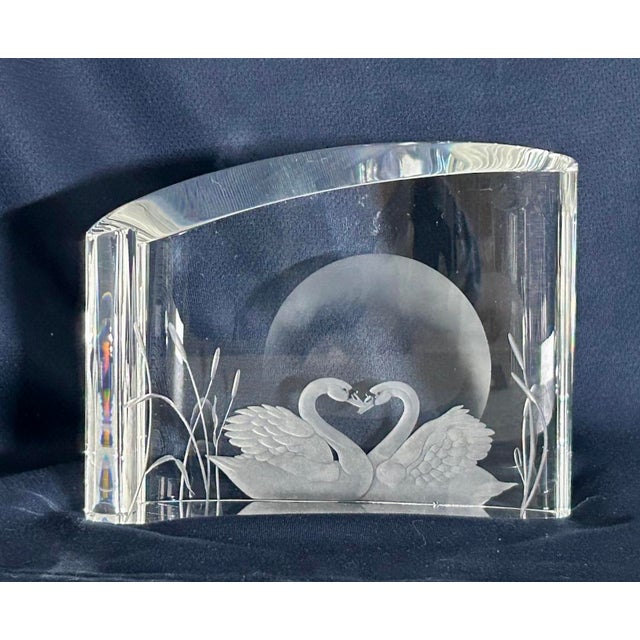 Vtg. Steuben Our Love Sculpture For Sale - Image 13 of 15