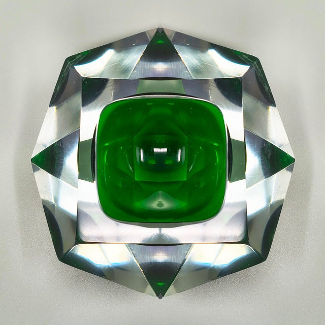 Flavio Poli Grey Ashtray by Flavio Poli for Seguso, 1960s For Sale - Image 4 of 8