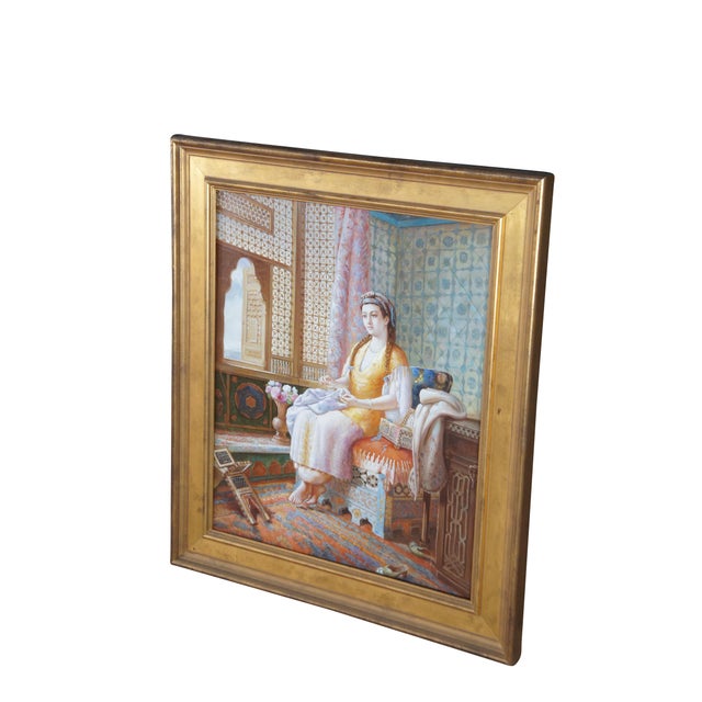 "Dreaminess" was created by the British artist Dorofield Hardy (1882–1920). The artwork depicts a woman in traditional...
