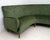 Mid-Century Modern Mid-Century Italian Velvet and Damask Sofa, 1950s For Sale - Image 3 of 10