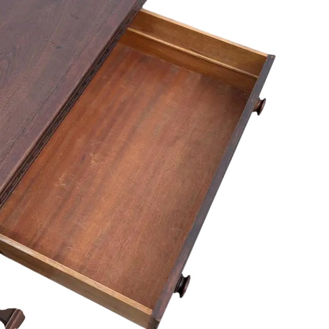 1920s Rare Antique 1920s Signed Baker Furniture Company Walnut Spanish Revival 72" Buffet Sideboard Made in Allegan, Michigan For Sale - Image 5 of 10