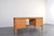 Brown Mid-Century Oak Desk by Chr. Rasmussen for Randers Møbelfabrik, 1970s For Sale - Image 8 of 18