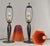 1920s French Art Deco Table Lamp by Charles Schneider 1925 France - A Pair For Sale - Image 5 of 8