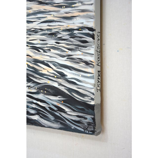 Nautical Warm Light on the Water.Modern Original Painting For Sale - Image 3 of 10