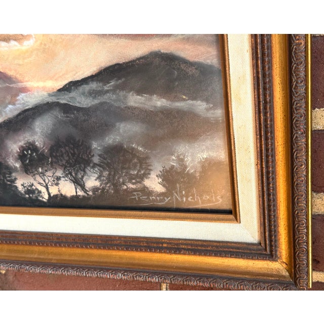 Pastel Landscape by Perry Nichols For Sale - Image 12 of 12