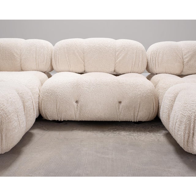 Mario Bellini "Camaleonda" Boucle Sofa by B&b Italia Set of 5 For Sale - Image 11 of 18