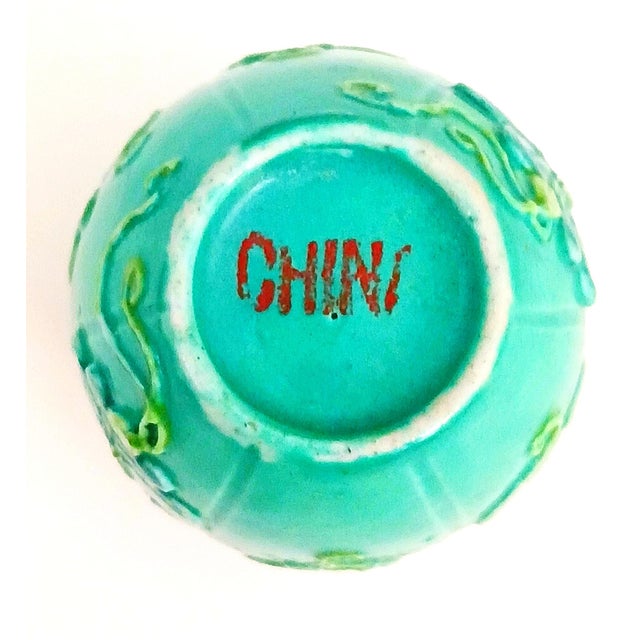 Late 19th Century Antique Porcelain Chinese Majolica Ginger Jar Made by Wang Bing Rong For Sale - Image 5 of 7