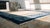1920s Beige Ivory Blue Antique Chinese Peking Crackle Carpet 5'x7'10" Wool Rug For Sale - Image 10 of 10