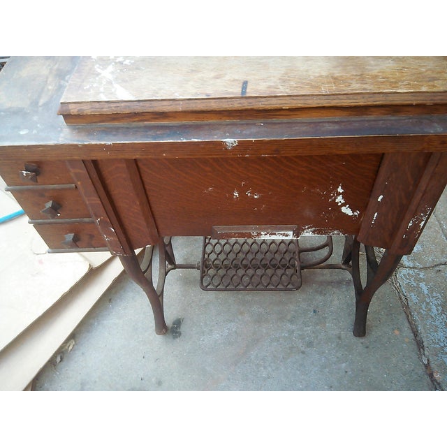 Antique 1896 Elgin Sewing Machine Chairish