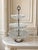 Vintage French Crystal Cut 3-Tier Serving Cake Stand For Sale - Image 14 of 14
