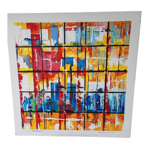 2017 Ross David Smith "Reflections" Abstract Painting