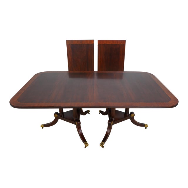 Henkel Harris No.2276 Flame Mahogany Dining Room Table Chairish